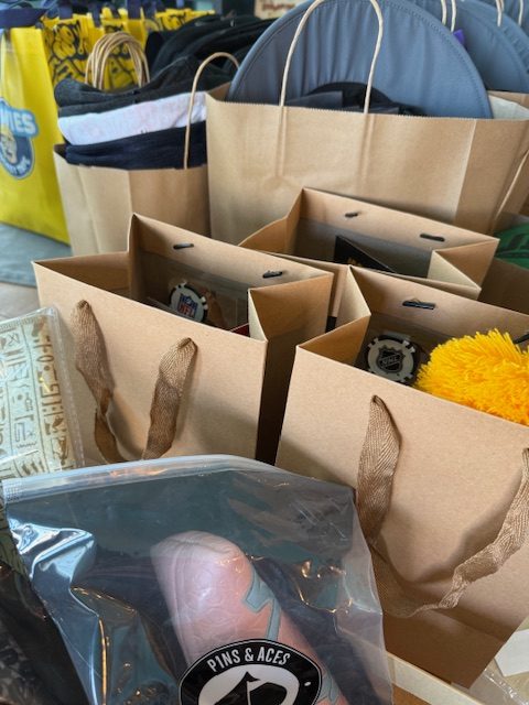 raffle bags and gift bags with hidden contents